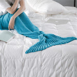 Handmade Super Soft Mermaid Tail Blanket (Baby, Child, Adult)