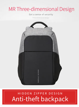 Ultra Luxury Multifunction, Water Repellant, Anti-Theft, USB Charging 15 inch Laptop Backpack
