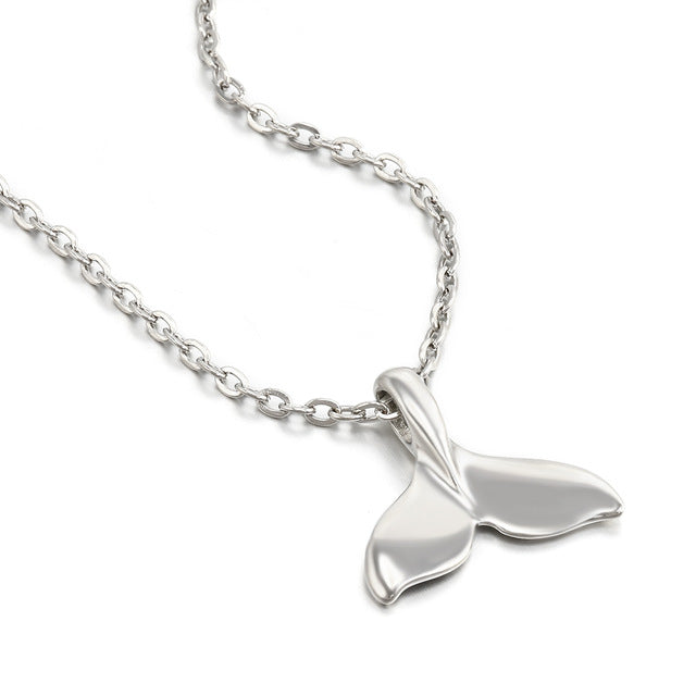Women's Whale Tail Necklace