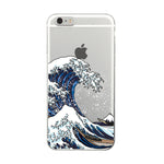 "The Great Wave off Kanagawa" Soft iPhone/Samsung Case